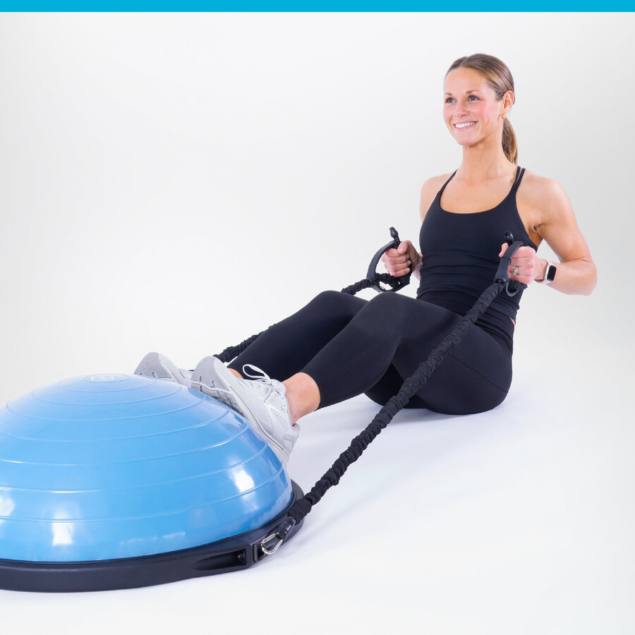 entrenador de equilibrio para el hogar con bandas de resistencia